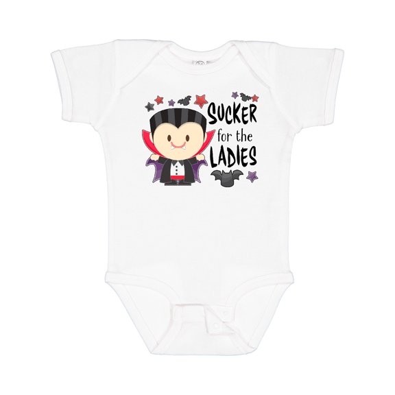 Inktastic Sucker for the Ladies Cute Vampire Boys or Girls Baby Bodysuit