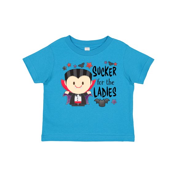 Inktastic Sucker for the Ladies Cute Vampire Boys or Girls Toddler T-Shirt