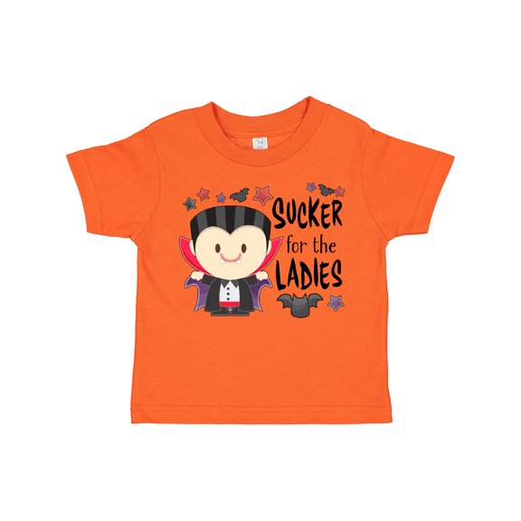 Inktastic Sucker for the Ladies Cute Vampire Boys or Girls Toddler T-Shirt