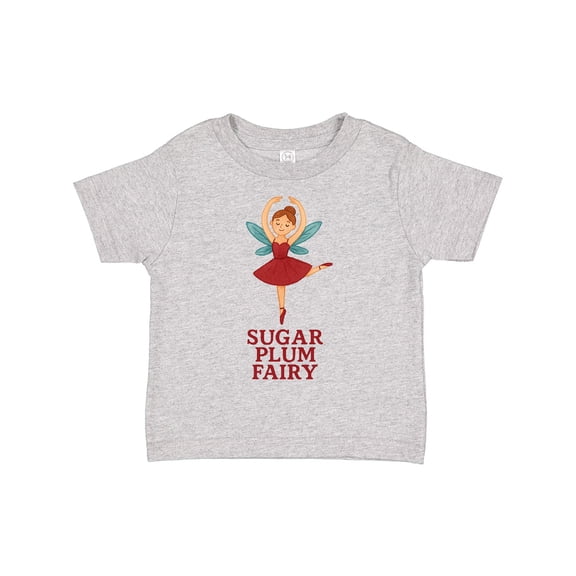 Inktastic Sugar Plum Fairy Ballet Dancer Boys or Girls Toddler T-Shirt