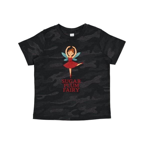 Inktastic Sugar Plum Fairy Ballet Dancer Boys or Girls Toddler T-Shirt