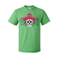 thumbnail image 1 of Inktastic Sugar Skull Illustration with Floral Filigree Cinco De Mayo T-Shirt, 1 of 5