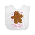thumbnail image 1 of Inktastic Sugar & Spice Gingerbread Girls Baby Bib, 1 of 4