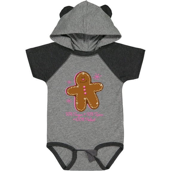 Inktastic Sugar & Spice Gingerbread Girls Baby Bodysuit