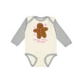 thumbnail image 1 of Inktastic Sugar & Spice Gingerbread Girls Long Sleeve Baby Bodysuit, 1 of 5