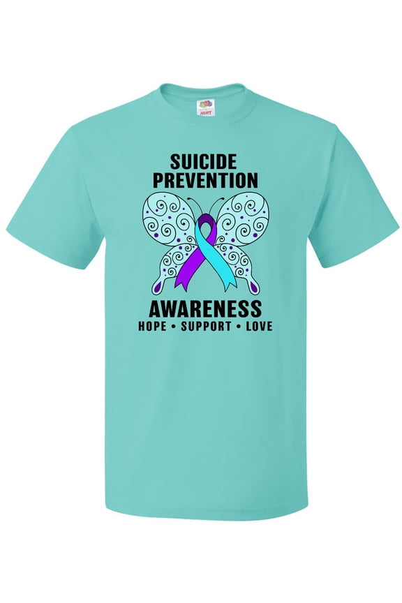 Suicide Prevention Awareness Hope Support and Love T-Shirt
