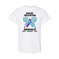 thumbnail image 1 of Inktastic Suicide Prevention Awareness Hope Support and Love T-Shirt, 1 of 5