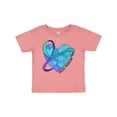 thumbnail image 1 of Inktastic Suicide Prevention Awareness Purple and Teal Heart Ribbon Boys or Girls Baby T-Shirt, 1 of 5