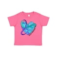 thumbnail image 1 of Inktastic Suicide Prevention Awareness Purple and Teal Heart Ribbon Boys or Girls Baby T-Shirt, 1 of 5