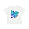 thumbnail image 1 of Inktastic Suicide Prevention Awareness Purple and Teal Heart Ribbon Boys or Girls Baby T-Shirt, 1 of 5