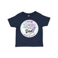 thumbnail image 1 of Inktastic Suicide Prevention- I Wear Teal and Purple for My Dad Boys or Girls Toddler T-Shirt, 1 of 5