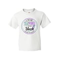 thumbnail image 1 of Inktastic Suicide Prevention- I Wear Teal and Purple for My Uncle Youth T-Shirt, 1 of 5