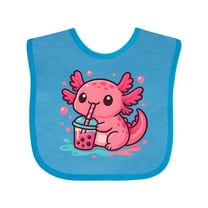 Inktastic Summer Axolotl Boys or Girls Baby Bib