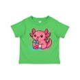 thumbnail image 1 of Inktastic Summer Axolotl Boys or Girls Toddler T-Shirt, 1 of 5