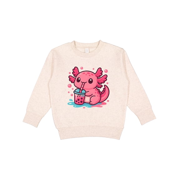 Inktastic Summer Axolotl Toddler Sweatshirt