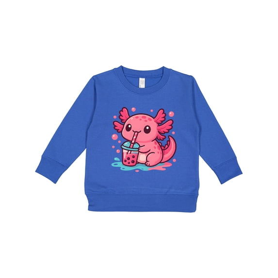 Inktastic Summer Axolotl Toddler Sweatshirt