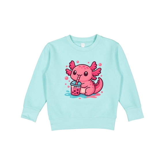 Inktastic Summer Axolotl Toddler Sweatshirt