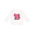 thumbnail image 1 of Inktastic Summer Axolotl Toddler Sweatshirt, 1 of 4