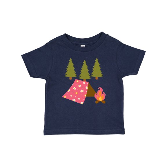 Inktastic Summer Camp Girls Camping Girls Baby T-Shirt