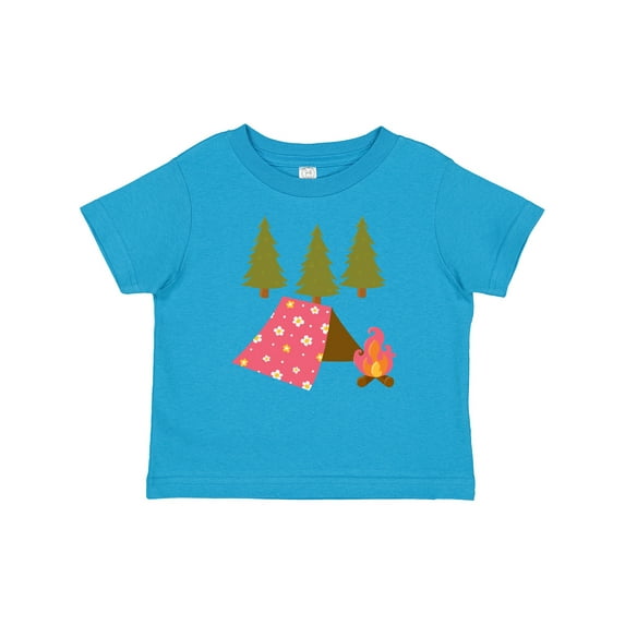Inktastic Summer Camp Girls Camping Girls Baby T-Shirt