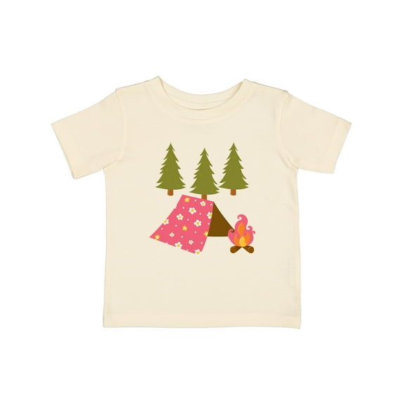 Inktastic Summer Camp Girls Camping Girls Baby T-Shirt