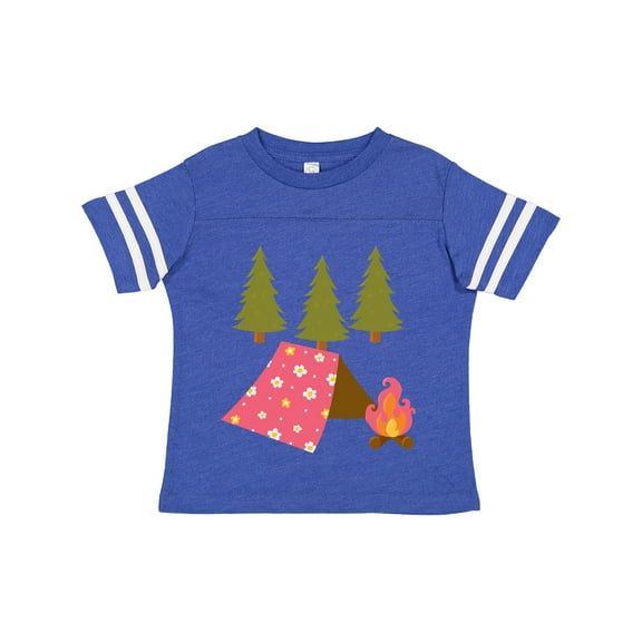 Inktastic Summer Camp Girls Camping Girls Toddler T-Shirt
