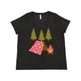 thumbnail image 1 of Inktastic Summer Camp Girls Camping Women's Plus Size T-Shirt, 1 of 5