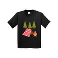 thumbnail image 1 of Inktastic Summer Camp Girls Camping Youth T-Shirt, 1 of 5