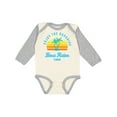 thumbnail image 1 of Inktastic Summer Enjoy the Sunshine Boca Raton Florida in Blue Boys or Girls Long Sleeve Baby Bodysuit, 1 of 5