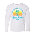 thumbnail image 1 of Inktastic Summer Enjoy the Sunshine Boca Raton Florida in Blue Long Sleeve Youth T-Shirt, 1 of 5