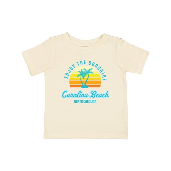 Inktastic Summer Enjoy the Sunshine Carolina Beach North Carolina Blue Boys or Girls Baby T-Shirt