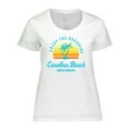 thumbnail image 1 of Inktastic Summer Enjoy the Sunshine Carolina Beach North Carolina Blue Women's Plus Size T-Shirt, 1 of 5