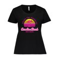 thumbnail image 1 of Inktastic Summer Enjoy the Sunshine Carolina Beach North Carolina Pink Women's Plus Size T-Shirt, 1 of 5