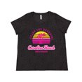thumbnail image 1 of Inktastic Summer Enjoy the Sunshine Carolina Beach North Carolina Pink Women's Plus Size T-Shirt, 1 of 5