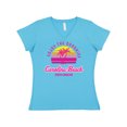 thumbnail image 1 of Inktastic Summer Enjoy the Sunshine Carolina Beach North Carolina Pink Women's V-Neck T-Shirt, 1 of 5