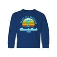 thumbnail image 1 of Inktastic Summer Enjoy the Sunshine Clearwater Beach Florida in Blue Long Sleeve Youth T-Shirt, 1 of 5