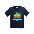 thumbnail image 1 of Inktastic Summer Enjoy the Sunshine Clearwater Beach Florida in Blue Youth T-Shirt, 1 of 5