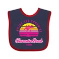thumbnail image 1 of Inktastic Summer Enjoy the Sunshine Clearwater Beach Florida in Pink Boys or Girls Baby Bib, 1 of 4