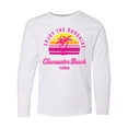 thumbnail image 1 of Inktastic Summer Enjoy the Sunshine Clearwater Beach Florida in Pink Long Sleeve Youth T-Shirt, 1 of 5