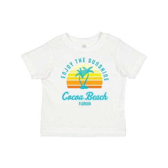 Inktastic Summer Enjoy the Sunshine Cocoa Beach Florida in Blue Boys or Girls Baby T-Shirt