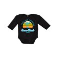 thumbnail image 1 of Inktastic Summer Enjoy the Sunshine Cocoa Beach Florida in Blue Boys or Girls Long Sleeve Baby Bodysuit, 1 of 5