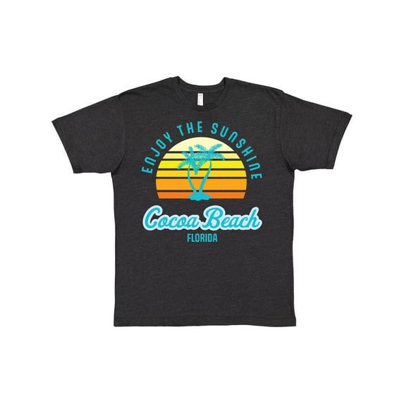 Inktastic Summer Enjoy the Sunshine Cocoa Beach Florida in Blue T-Shirt