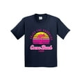 thumbnail image 1 of Inktastic Summer Enjoy the Sunshine Cocoa Beach Florida in Pink Youth T-Shirt, 1 of 5