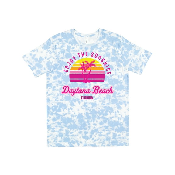 Inktastic Summer Enjoy the Sunshine Daytona Beach Florida in Pink T-Shirt
