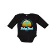 thumbnail image 1 of Inktastic Summer Enjoy the Sunshine Delray Beach Florida in Blue Boys or Girls Long Sleeve Baby Bodysuit, 1 of 5
