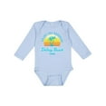 thumbnail image 1 of Inktastic Summer Enjoy the Sunshine Delray Beach Florida in Blue Boys or Girls Long Sleeve Baby Bodysuit, 1 of 5