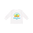 thumbnail image 1 of Inktastic Summer Enjoy the Sunshine Delray Beach Florida in Blue Boys or Girls Long Sleeve Toddler T-Shirt, 1 of 5
