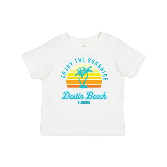 Inktastic Summer Enjoy the Sunshine Destin Beach Florida in Blue Boys or Girls Baby T-Shirt