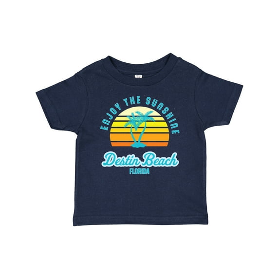 Inktastic Summer Enjoy the Sunshine Destin Beach Florida in Blue Boys or Girls Baby T-Shirt