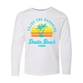 thumbnail image 1 of Inktastic Summer Enjoy the Sunshine Destin Beach Florida in Blue Long Sleeve Youth T-Shirt, 1 of 5